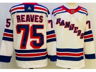 Adidas New York Rangers #75 Ryan Reaves Hockey Jersey White 