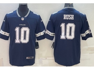 Dallas Cowboys #10 Cooper Rush Limited Jersey Blue