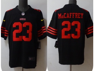 San Francisco 49ers #23 Christian Mccaffrey New Style Limited Jersey Black