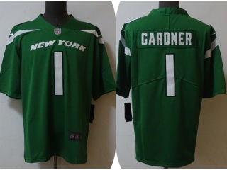 New York Jets #1 Sauce Gardner Vapor Limited Jersey Green
