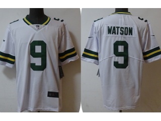 Green Bay Packers #9 Christian Watson Limited Jersey White 