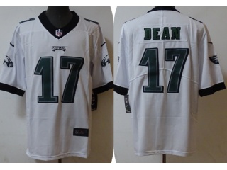 Philadelphia Eagles #17 Nakobe Dean Limited Jersey White