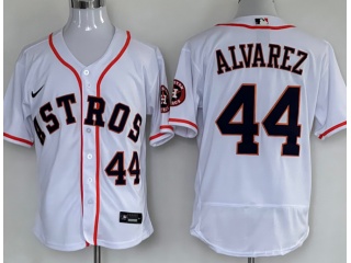 Nike Houston Astros #44 Yordan Alvarez Flexbase Jersey White