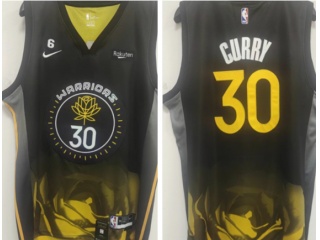 Nike Golden State Warriors #30 Stephen Curry 2022-23 City Jersey Black