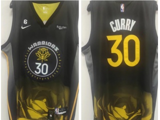 Nike Golden State Warriors #30 Stephen Curry 2022-23 City Jersey Black