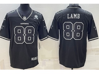 Dallas Cowboys #88 CeeDee Lamb Lights 2.0 Limited Jersey Black