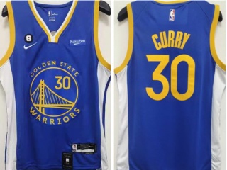 Nike Golden State Warriors #30 Stephen Curry 2022-23 Jersey Blue