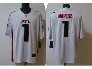 Atlanta Falcons #1 Marcus Mariota Vapor Untouchable Limited Jersey White