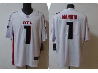 Atlanta Falcons #1 Marcus Mariota Vapor Untouchable Limited Jersey White 