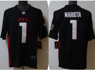 Atlanta Falcons #1 Marcus Mariota Vapor Untouchable Limited Jersey Black