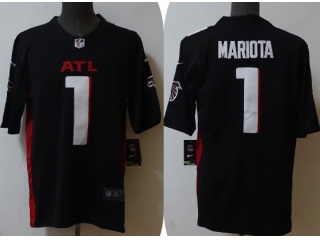 Atlanta Falcons #1 Marcus Mariota Vapor Untouchable Limited Jersey Black 