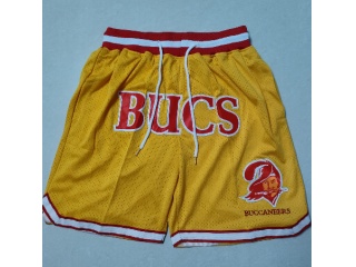 Tampa Bay Buccaneers Just Don Shorts Yellow