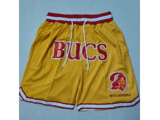 Tampa Bay Buccaneers Just Don Shorts Yellow 