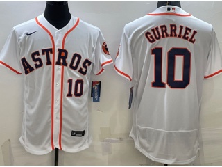 Nike Houston Astros #10 Yuli Gurriel Flexbase Jersey White