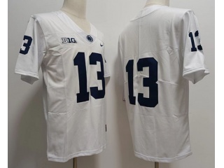 Penn State Nittany Lions #13 Limited Jerseys White