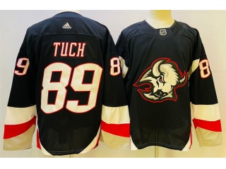 Adidas Buffalo Sabres #89 Alex Tuch 2023 Reverse Jersey Black