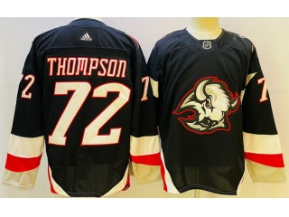 Adidas Buffalo Sabres #72 Tage Thompson 2023 Reverse Jersey Black