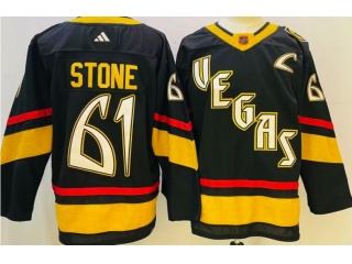 Adidas Vegas Golden Knights #61 Mark Stone 2023 Reverse Jersey Black