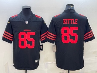 San Francisco 49ers #85 George Kittle New Style Limited Jersey Black