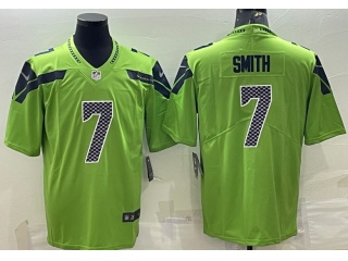 Seattle Seahawks #7 Geno Smith Vapor Untouchable Limited Jersey Green