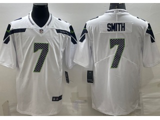 Seattle Seahawks #7 Geno Smith Vapor Untouchable Limited Jersey White
