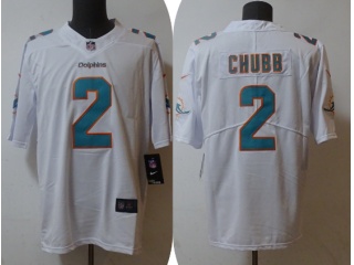 Miami Dolphins #2 Bradley Chubb Limited Jersey White 