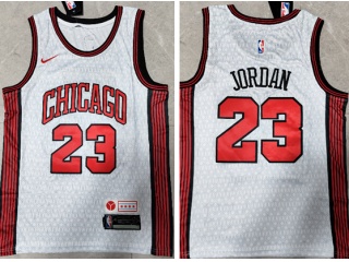 Nike Chicago Bulls #23 Michael Jordan 2022-23 City Jersey White