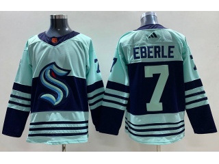 Seattle Kraken #7 Jordan Eberle 2023 Reverse Jersey Blue