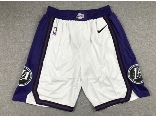 Nike Los Angeles Lakers 22-23 City Shorts White