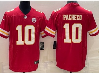 Kansas City Chiefs #10 Isiah Pacheco Limited Football Jersey Red