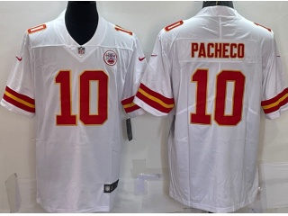 Kansas City Chiefs #10 Isiah Pacheco Limited Football Jersey White