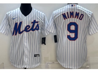 Nike New York Mets #9 Brandon Nimmo Cool Base Jersey White