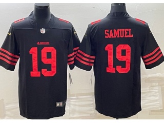 San Francisco 49ers #19 Deebo Samuel New Style Limited Jersey Black