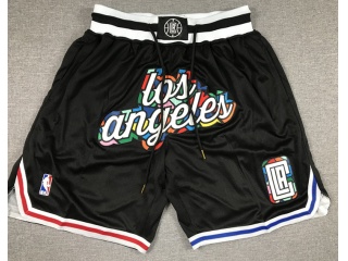 Los Angeles Clippers 2023 City With Pockets Shorts Black