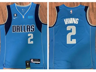 Dallas Mavericks #2 Kyrie Irving Jerseys Blue