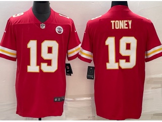 Kansas City Chiefs #19 Kadarius Toney Limited Jersey Red