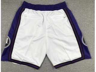 Nike Los Angeles Lakers With Pockets City Shorts White 