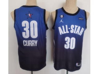 Golden State Warriors #30 Stephen Curry 2023 All Star Jersey Blue