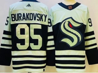 Seattle Kraken #95 Andre Burakovsky 2023 Reverse Jersey Blue