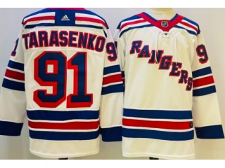 New York Rangers #91 Vladimir Tarasenko Jersey White 