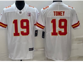 Kansas City Chiefs #19 Kadarius Toney Limited Jersey White 