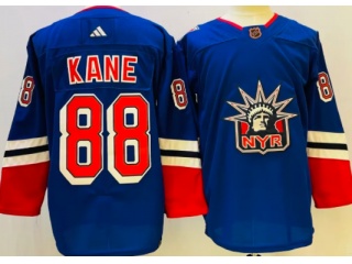 New York Rangers #88 Patrick Kane 2023 Reverse Jersey Blue 