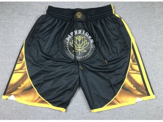 Golden State Warriors 2023 City With Pockts Shorts Black