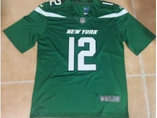 New York Jets #12 Aaron Rodgers Vapor Limited Jersey Green