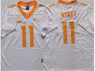 Tennessee Volunteers #11 Jalin Hyatt Limited Jersey White