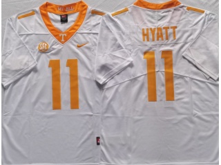 Tennessee Volunteers #11 Jalin Hyatt Limited Jersey White