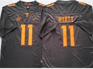 Tennessee Volunteers #11 Jalin Hyatt Limited Jersey Grey