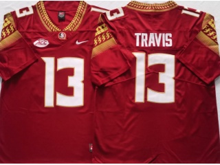 Florida State Seminoles #13 Jordan Travis Limited Jersey Red