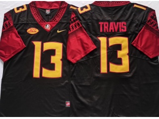 Florida State Seminoles #13 Jordan Travis Limited Jersey Black