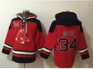 Boston Red Sox #34 David Ortiz Hoodies Red